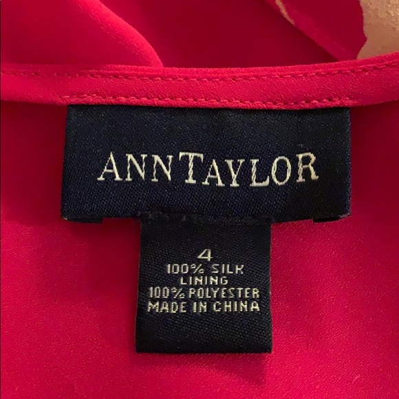 Vintage Ann Taylor Silk Dress - Picture 6 of 7